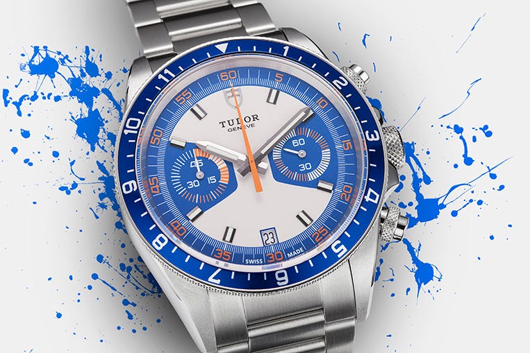 Tudor Heritage Chrono Blue