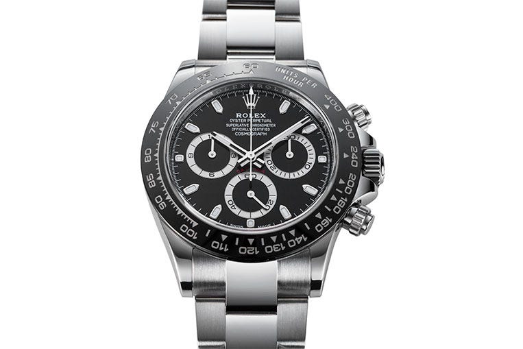 The Rolex Daytona received a ceramic bezel in 2016
