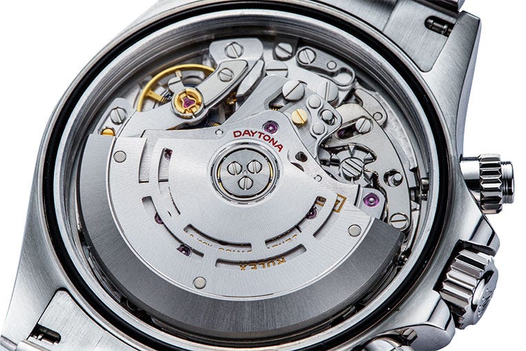 The Daytona is powered by the classic in-house calibre 4130