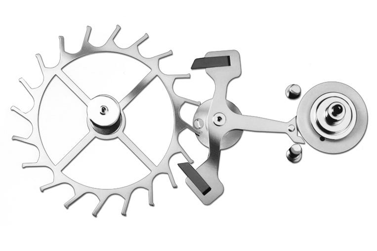 Swiss lever escapement